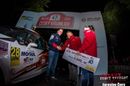 Rallye Český Krumlov: Vyhlášení výsledků